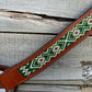 Emerald Green Hand Beaded Collar & Headstall