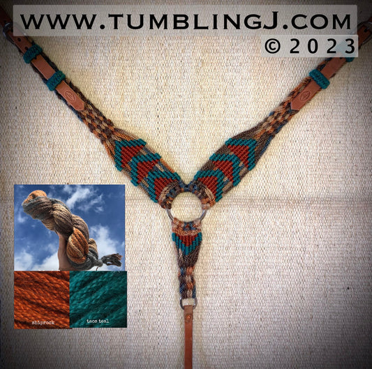 Diablo Shiprock teal Pulling Collar