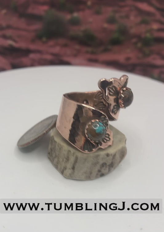 Adjustable copper ring